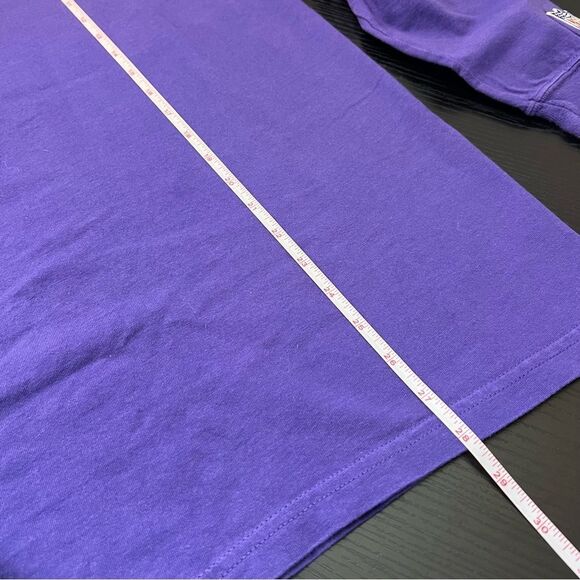 ✨ Reebok NFL Y2K Purple Mock Neck Long Sleeve Minnesota Vikings Medium - Picture 12 of 12